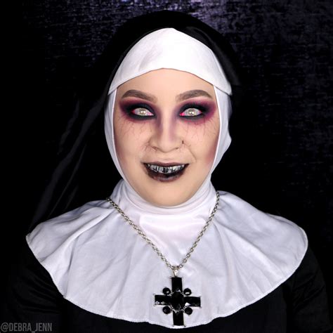 nun makeup halloween|scary nun makeup ideas.